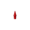Inkless eternal pencil replaceable tip in red color with screw thread connector - Bulk Replacement Tips / Red