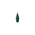 Dark green inkless eternal pencil replacement nib with a threaded base for students - Bulk Replacement Tips / Morandi Green