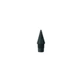 Inkless eternal pencil replacement tip with screw thread in dark grey finish - Bulk Replacement Tips / Vintage Green