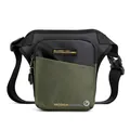 Multifunctional waterproof tactical leg bag for outdoor cycling and hiking in olive green - Army Green