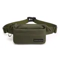Army green nylon outdoor waist bag with adjustable strap and waterproof matte finish - Army Green
