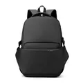 Sac à dos professionnel noir imperméable avec imprimé WE POWER et poches zippées - Noir