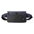 Wasserfeste Herren Gürteltasche in Dunkelblau und Grau mit Camouflage-Muster - Dunkelblau