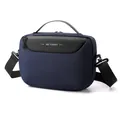 Borsa a tracolla multifunzionale blu scuro con logo WE POWER e manico superiore - Grande / Blu scuro