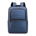 Zaino porta PC aziendale blu scuro impermeabile con vari scomparti funzionali - Blu scuro