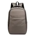 Sac à dos gris-brun imperméable grande capacité pour homme avec compartiment PC - Kaki