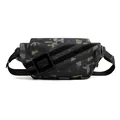 Camouflage borsttas voor heren van duurzaam nylon met verstelbare riem in groen design - Nieuwe Camouflage