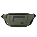 Vielseitige wasserdichte Herren Bauchtasche in Armeegrün mit verstellbarem Gurt - Armeegrün