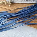 Ruban de satin bleu poudré 3mm pour bricolage DIY et décoration de vêtements de poupée - Bleu clair