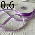 Ανοιχτό μωβ σατέν κορδέλα 0,6 cm σε καρούλι για DIY ρούχα και δαντελωτά αξεσουάρ - Μωβ Σατέν Κορδέλα (9#)