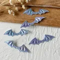 DIY holographic purple bat wings for Lolita hair accessories and fans decoration - Small Devil Wings / Laser Purple