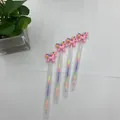Cute cartoon pink unicorn fluorescent gel pen with multi-color rainbow ink for students - Pink Horse