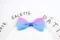 Roze en hemelsblauw verloop grosgrain lintstrik voor tassen en haaraccessoires - 6-Blauw Roze Gradiënt