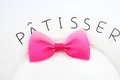 Roze gradiënt grosgrain lint strik clip voor kinderen met zachte overgang - 11-Rozerood Gradiënt