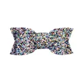 Iridescent glitter bow accessory for hair clips and DIY children's hair ornaments - No.6 Grey Purple