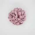 Detailansicht der altrosa Stoff-Chrysantheme für DIY-Zubehör und Bastelarbeiten - Lila Rosa