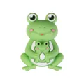 Perle en silicone grenouille 3D pour bijoux DIY, design mignon mère et enfant - Maman Grenouille 3D