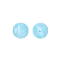 Himmelblaue Silikonperlen mit weißer Marmorstruktur für DIY Schmuckherstellung Handwerk - 54# Perlmuttblau