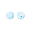 12mm Silikonperlen mit blau-weißem Marmormuster für DIY Baby-Schnullerketten - 62# Blau-weißer Marmor