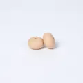 14mm skin tone food grade silicone abacus beads for DIY necklace and jewelry making - Oat Yellow