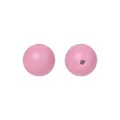 Rosa lebensmittelechte Silikonperlen für DIY-Schmuck und Schnullerketten Zubehör - 78# Helles Redwood