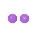 Lebensmittelechte lila Silikonperlen für handgefertigte DIY Schnullerketten - Klassisches Violett