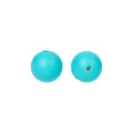 Zwei türkisfarbene 12-mm-Silikonperlen für DIY-Schmuck und Perlenstifte - 1# Türkisgrün