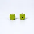 Perles en silicone facettées vert olive de 17 mm pour la création de bijoux DIY - 23# Vert Pois