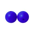 BPA-freie 19mm Silikonperlen in Dunkelblau für DIY Schmuckherstellung und Schlüsselanhänger - 92# Saphirblau