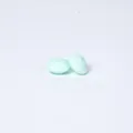 Flache 12mm Linsenförmige Silikonperlen in Mintgrün für DIY Halsketten und Schmuck - Minz-Jade