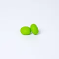 Neon green 14mm abacus-shaped silicone beads for DIY jewelry and necklaces - 133# Tender Yellow Green