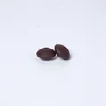 Zwei dunkelbraune 12mm Silikon-Linsenperlen mit matter Oberfläche für DIY-Schmuck - 22# Kaffee