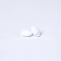 12mm Silikonlinsen-Perlen in Weiß mit schwarzem Marmormuster für DIY-Schmuckherstellung - Granit