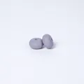 Light purple 14mm abacus-shaped food grade silicone beads for DIY jewelry making - 44# Light Grey
