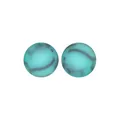 15mm Silikonperlen in Blau-Marmoroptik für DIY-Schlüsselanhänger und Schmuckzubehör - 148# Seeblau