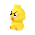 Cuenta de silicona 3D de pollito amarillo enfadado para mordedor y joyería DIY - Pollo Enojado En 3d