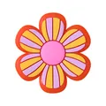 Bohemian orange flower silicone bead for DIY crafts and shoe charm decoration - Orange Flower