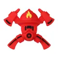 3D Silikonperlen Feuerlöscher und Feuerwehrmaske für DIY Schmuck und Zubehör Basteln - Feuerwehrmaske Stil