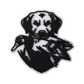 Silikonperlen im Jagdstil mit Hund und Ente für die DIY-Schmuckherstellung - Jagdhund