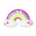 Perline 3D in silicone arcobaleno con nuvole e stelle per gioielli e ciondoli fai-da-te - Arcobaleno Nuvola 3D