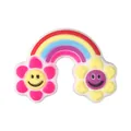Perline arcobaleno 3D in silicone con sorrisi per gioielli fai da te e ciondoli cellulare - Arcobaleno Fiore 3D