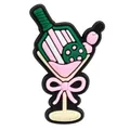 Detail of PVC shoe charms featuring cute Japanese snack designs like dango and shakes - Japanese Dessert Mix (DH9)