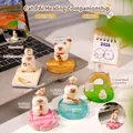 Cat themed multifunctional resin figurine set used as phone holder and incense burner - 1244-21 Healing Companion Support Box 4 / Full Box Set