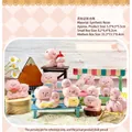 Lucky pig resin blind box figurines in various cute poses for desk and shelf decor - 0298 Piglet Companion Daily Box 8 / Random One