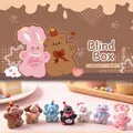 Cute cartoon animal resin figures blind box set including bunny and bear desk decor - 1126 Take Cuteness To The End Box 6 / Random One