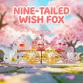 Collectible Nine-Tailed Fox resin figurines in gradient candy colors for desk decor - M449 Nine-tailed Wish Fox Box 6 / Random One
