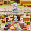 Cute cat paw crystal blind box figures set including 6 regular and 1 hidden variant - Hm218 Cat Paw Greeting Box 6 / Random One