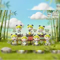 Mo Wu martial arts panda resin figurine set featuring seven unique creative characters - M451 Mowu Panda Box 6 / Random
