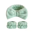 Headband And Wristbands Set Green