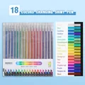 18 colors glitter gel pen set with 1.0mm tip for metallic shimmer and color changing effects - Glittering Star Pencils - 18-color Set [english Version]